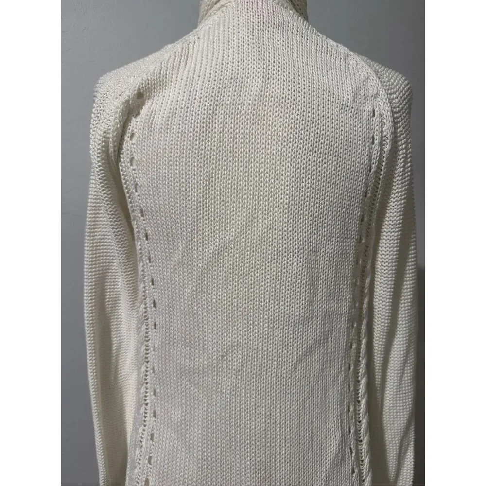 Lilly Pulitzer knit open front sweater M